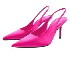 Zara pink heels